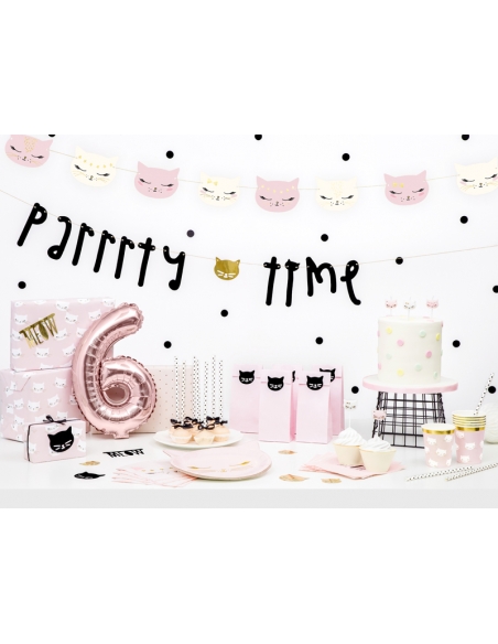 Gobelets Chaton, 200ml (1 pqt. / 6 pc.) - Anniversaire & Baby Shower