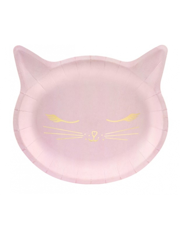 Assiettes Chaton - Parfaites pour Anniversaire et Baby Shower