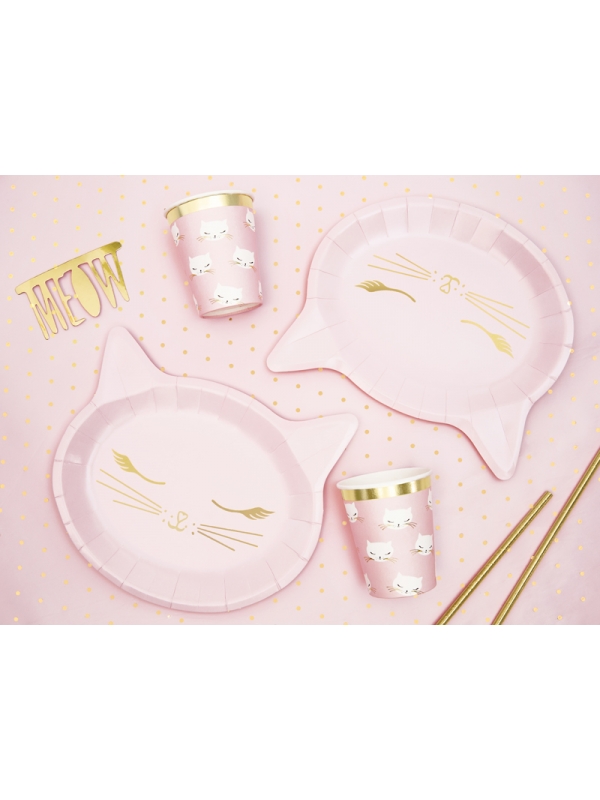 Assiettes Chaton - Parfaites pour Anniversaire et Baby Shower