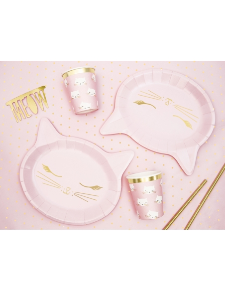 Assiettes Chaton - Parfaites pour Anniversaire et Baby Shower