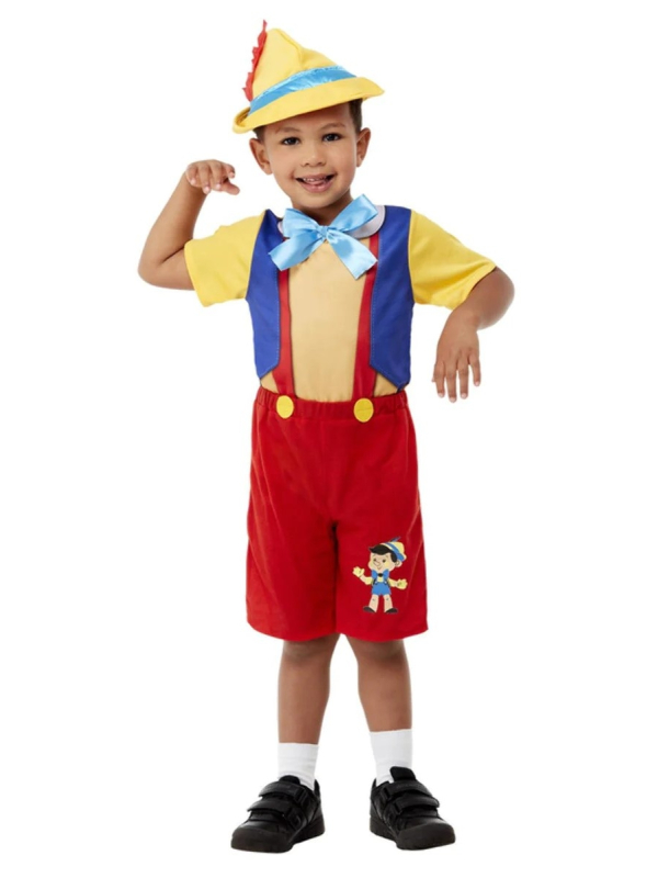 Déguisement de Pinocchio complet pour garçon du 1 au 4 ans