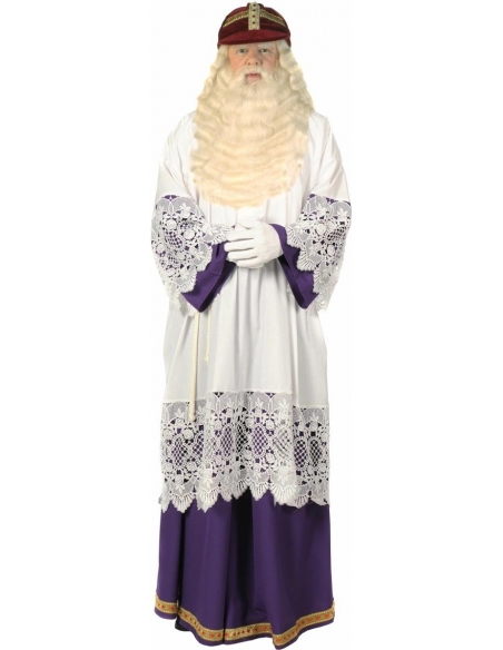 Aube de Luxe saint Nicolas avec chemise dentelle et jupe/pantalon