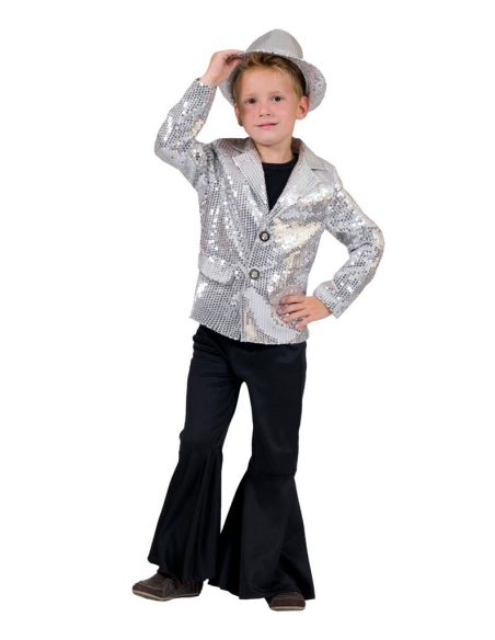 Pantalon Pattes d'Éléphant Noir Enfant et Ado