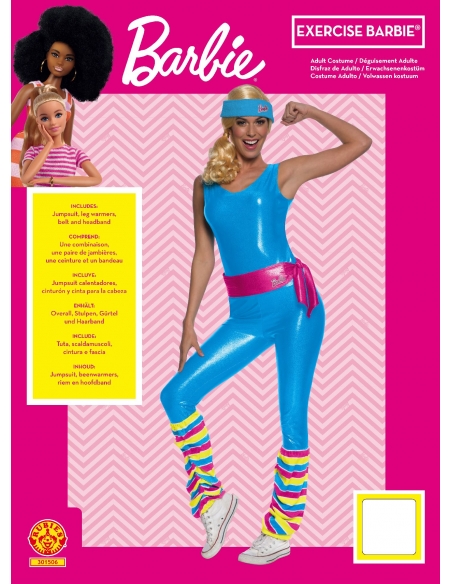 Déguisement Barbie Aérobic Femme - Licence