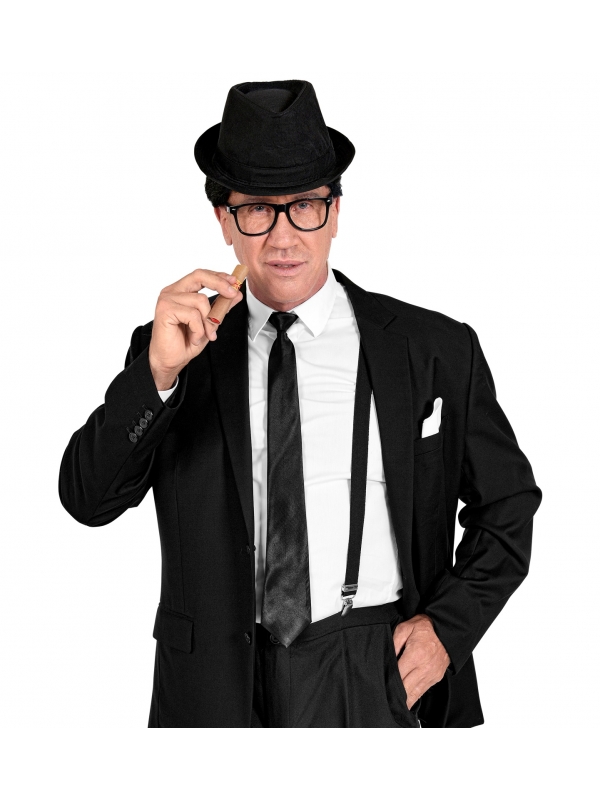Set d'Accessoires pour Homme : Incarnez l'Élégance des Blues Brothers