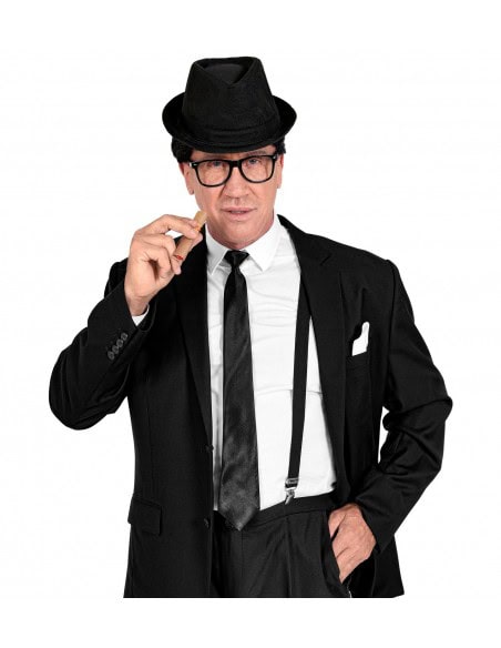 Set d'Accessoires pour Homme : Incarnez l'Élégance des Blues Brothers