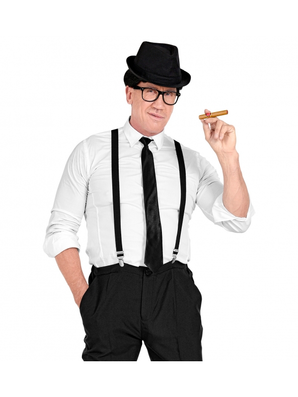 Set d'Accessoires pour Homme : Incarnez l'Élégance des Blues Brothers