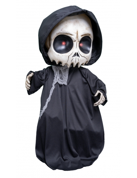 Automate halloween Faucheuse animée avec des yeux lumineux