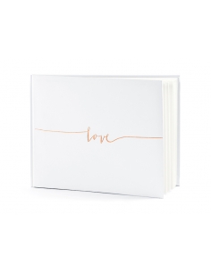 Livre d'or de mariage Love, 24x18,5cm, 22 feuilles 2