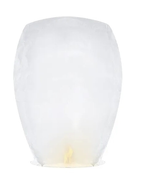 Lanterne Céleste Volante Blanche pour Mariage