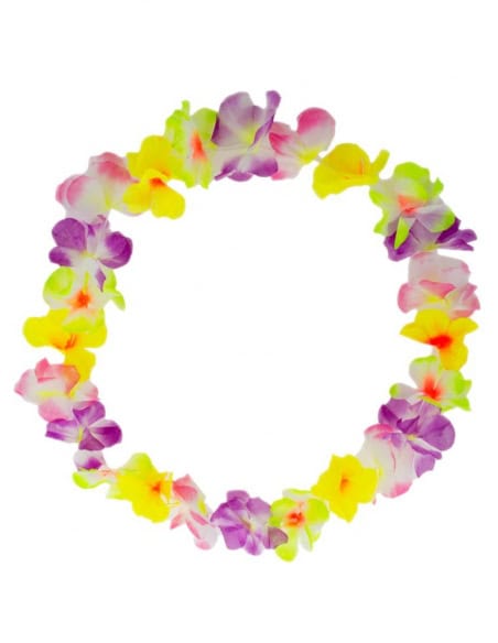 Lot de 288 colliers hawaïens à fleurs