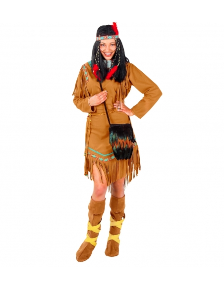 Couvre botte pour indienne aspect daim
