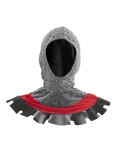 Coiffe chevalier Médiéval Type cotte de maille