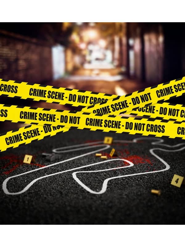 Ruban de Protection de Scène de Crime 7.20 m