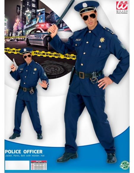 Déguisement Policier américain homme (NYPD)