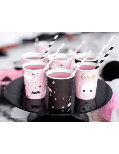 Gobelets Halloween en Papier - Set de 6