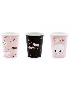 Gobelets Halloween en Papier - Set de 6 2