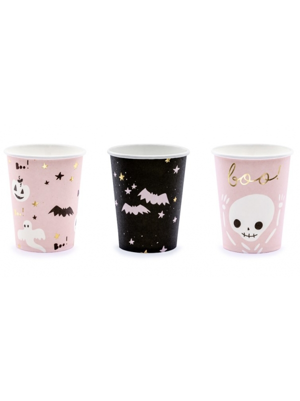 Gobelets Halloween en Papier - Set de 6