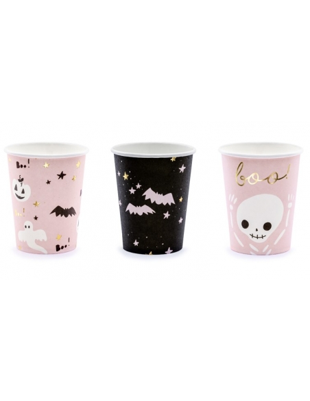 Gobelets Halloween en Papier - Set de 6