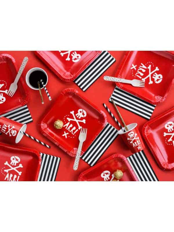Assiettes Pirates - Anniversaire enfant