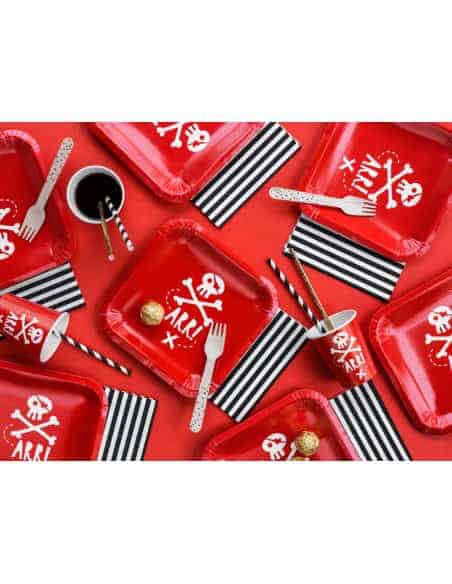 Assiettes Pirates - Anniversaire enfant