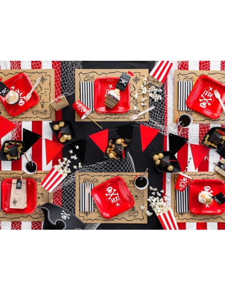 Assiettes Pirates - Anniversaire enfant