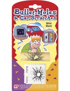 Impact de balle et de balafres, Décoration