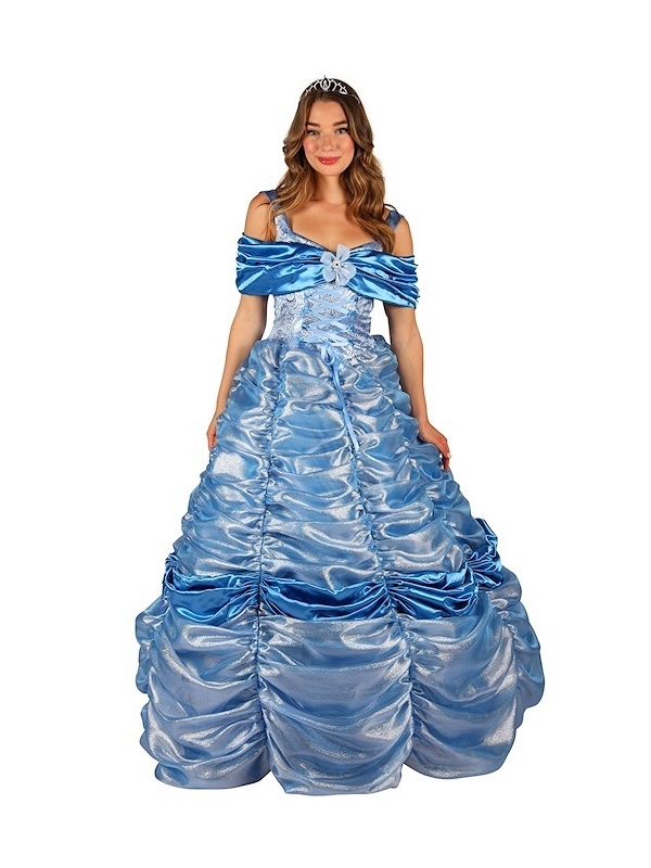 Robe de Princesse bleu femme- du XS au XXL