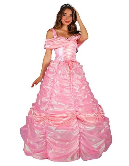 Robe de Princesse Bleue Haute Qualité Femme - XS à XXL