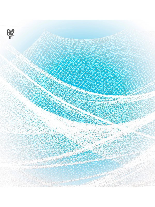 Filet de pèche 6X2 m en Nylon