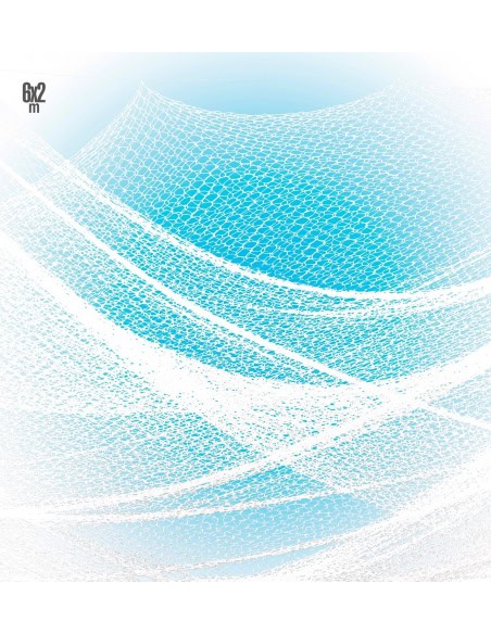 Filet de pèche 6X2 m en Nylon