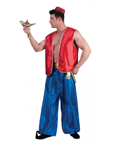 Pantalon Sultan Aladin bleu pour adulte