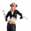 Top noir pour danseuse orientale