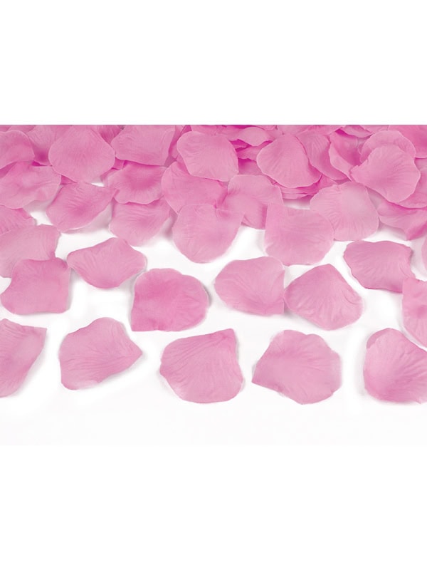 Canon à confettis avec pétales de rose, rose, 60cm