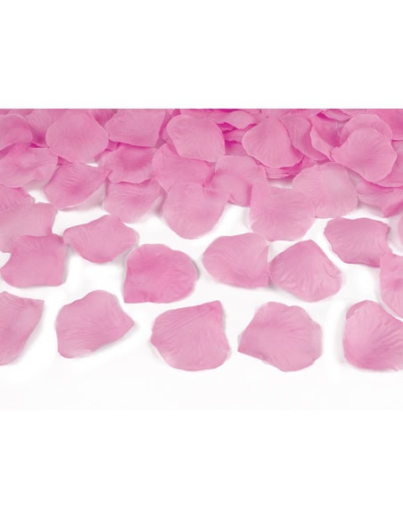 Canon à confettis avec pétales de rose, rose, 60cm
