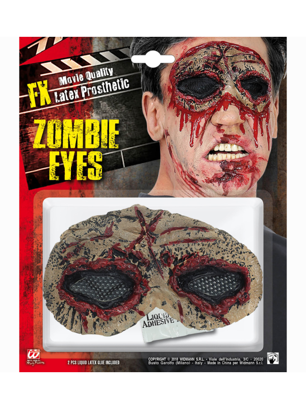 Prothèse yeux de zombie : Maquillage Halloween