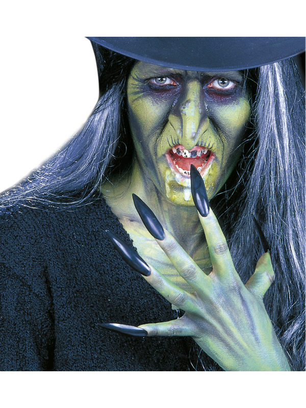 Maquillage de sorcière : Set avec accessoires