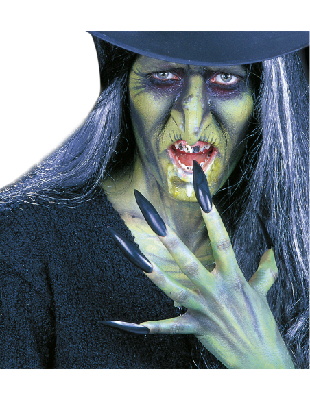 Maquillage de sorcière : Set avec accessoires