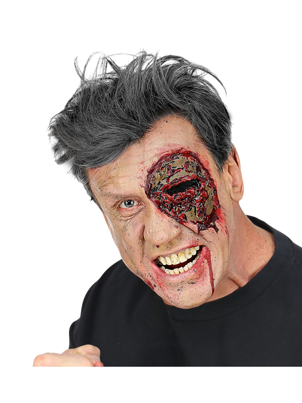 Prothèse : Œil tuméfie de Zombie en latex - Maquillage halloween