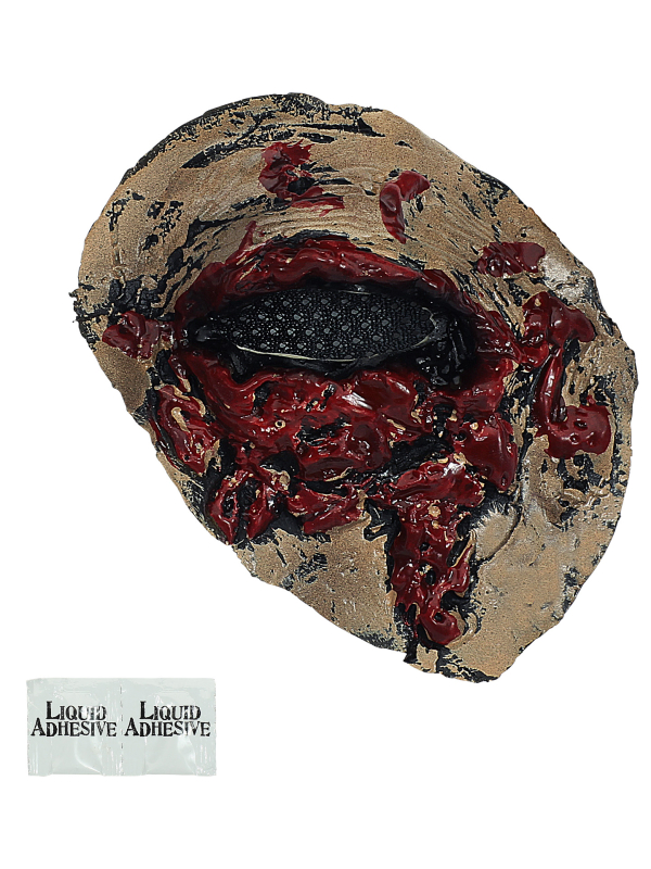 Prothèse : Œil tuméfie de Zombie en latex - Maquillage halloween