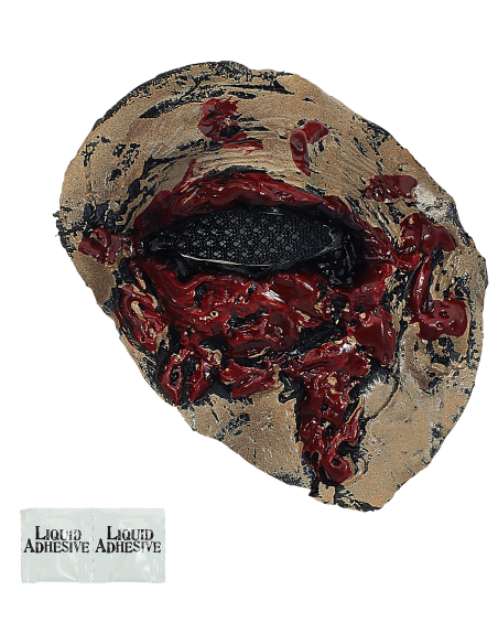 Prothèse : Œil tuméfie de Zombie en latex - Maquillage halloween