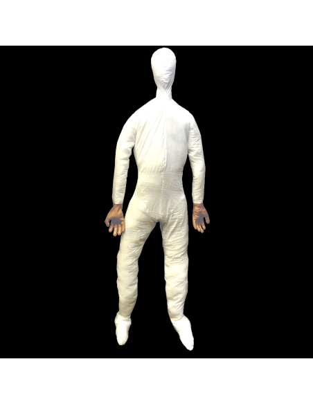 Mannequin Chiffon Grandeur Nature 1,8m - Décoration Polyvalente pour Halloween