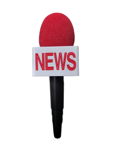 Micro de Journaliste Factice "News" pour Enfants et Adultes