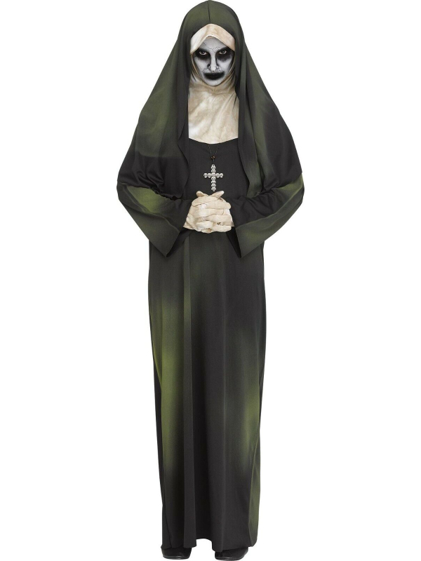 Masque De Nonne Effrayant Halloween - Inspiré De Conjuring - En Latex Et Polyester - Pour Adulte - Cosplay Horreur