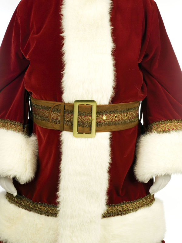 Costume Père Noël d'Antan, Deluxe qualité professionnelle