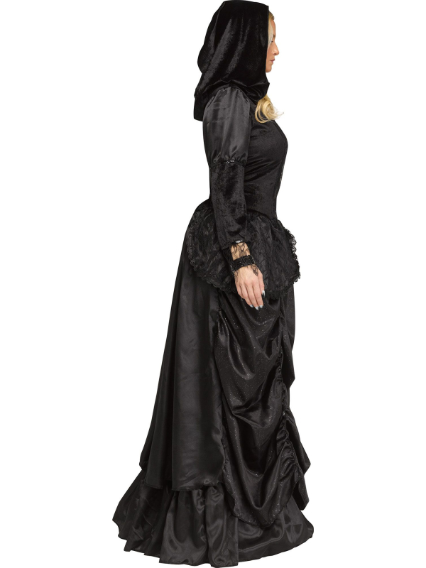 Costume de Reine Gothique – Un Voyage dans le Temps Vers l'Époque Victorienne