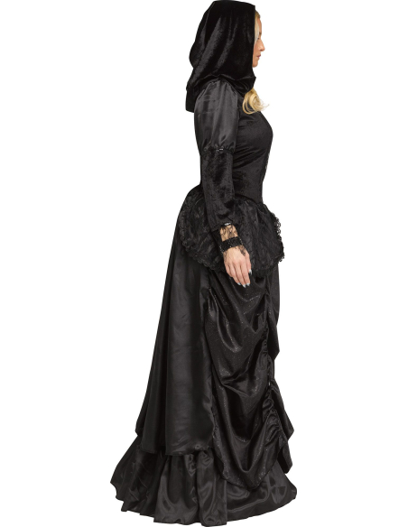 Costume de Reine Gothique – Un Voyage dans le Temps Vers l'Époque Victorienne