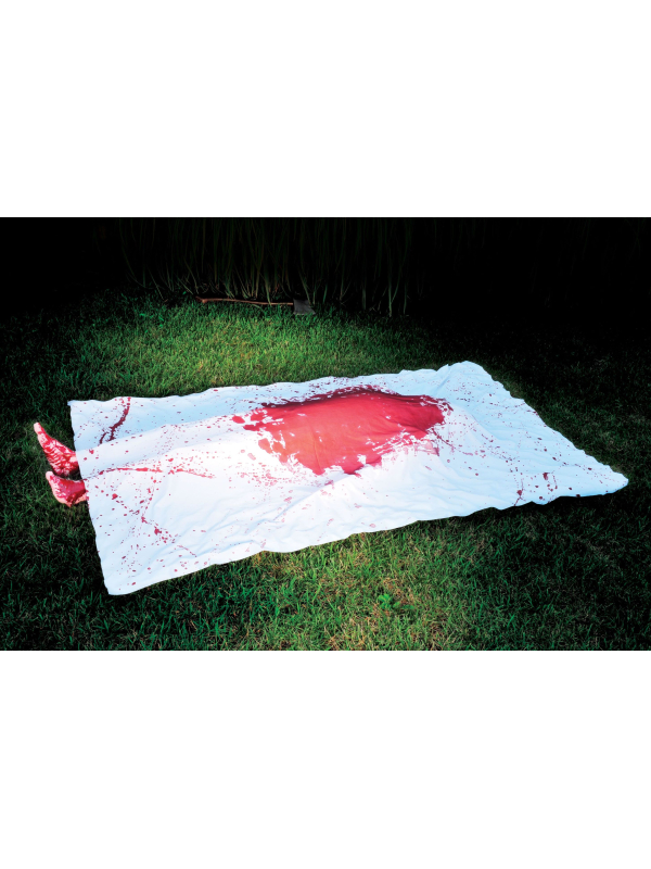 Kit Complet de Scène de Meurtre Sanglant - Décoration Halloween