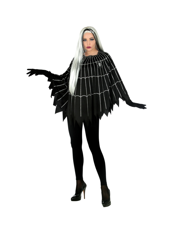 Déguisement halloween style toile d'araignée pour femme