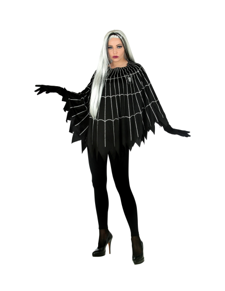 Déguisement halloween style toile d'araignée pour femme